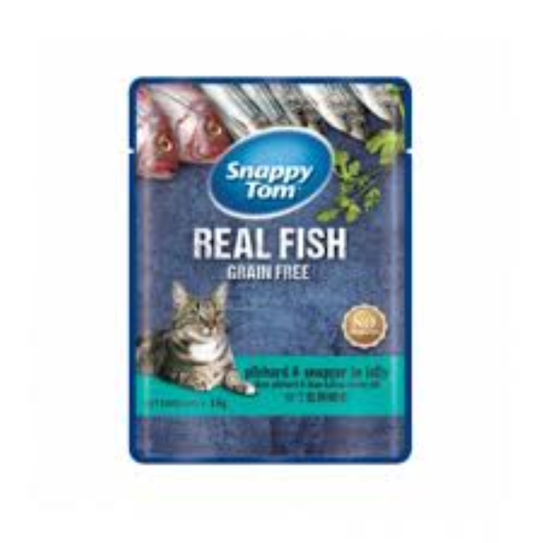 SNAPPY TOM W PILCHARD&SNAPPER 85G